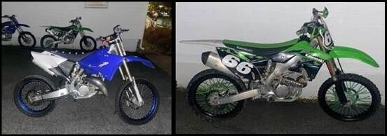 Dirt Bikes Richmond Police